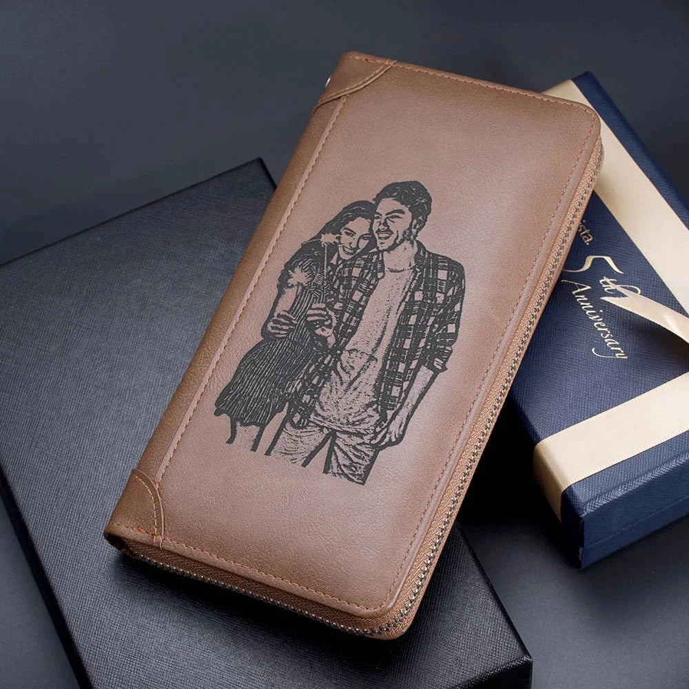 Cartera de Mujer Personalizada con foto y texto