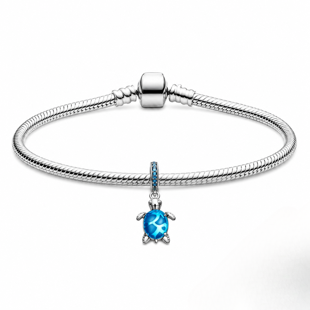 Charm Tortuga Plata de Ley 925