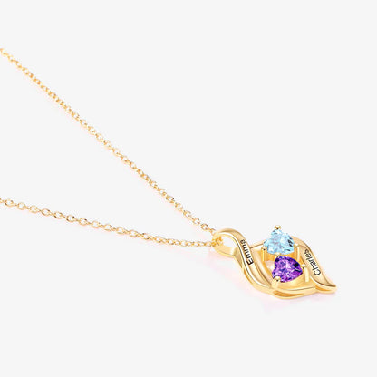 Collar Personalizado “Doble Corazón”