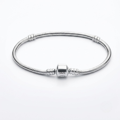 Pulsera de cordón Plata de Ley 925