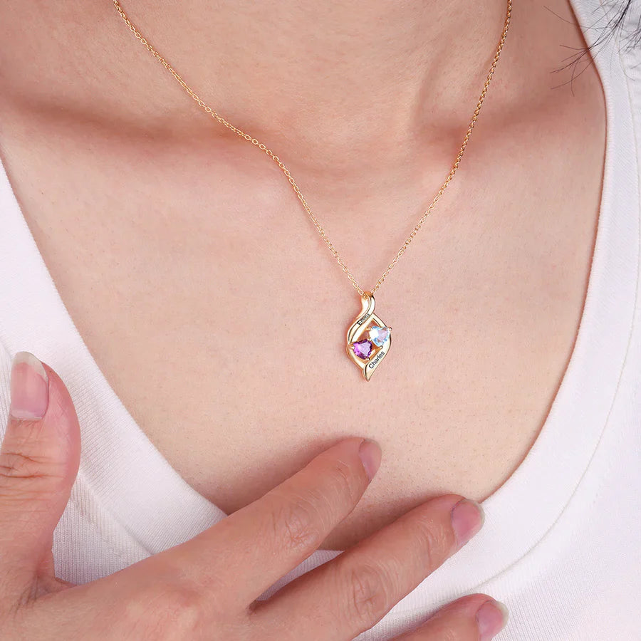 Collar Personalizado “Doble Corazón”