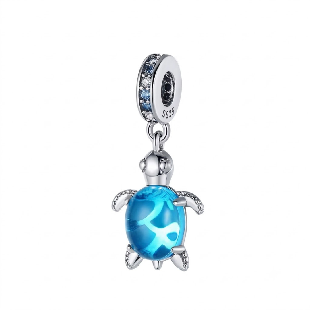 Charm Tortuga Plata de Ley 925