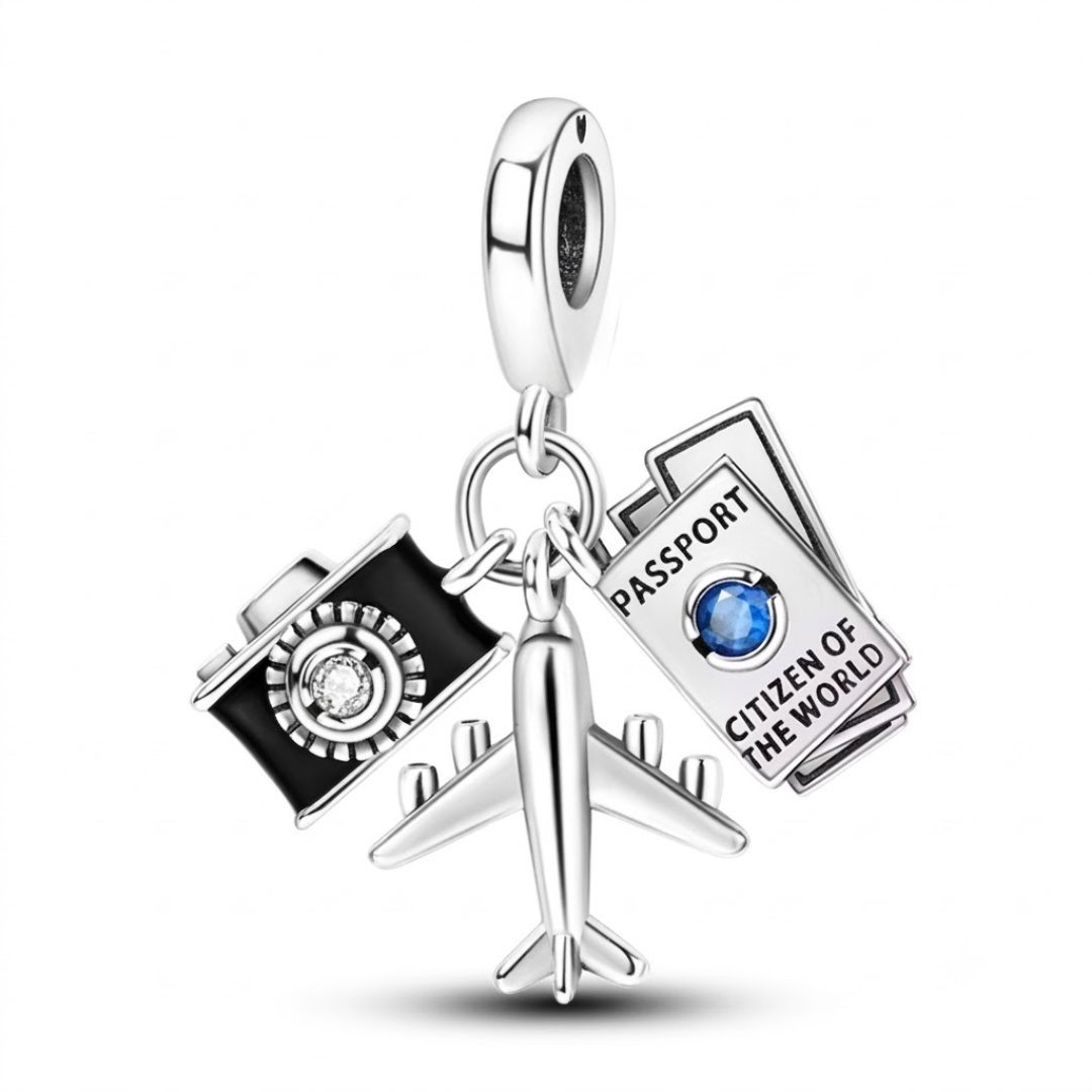 Charm Viaje Plata de Ley 925