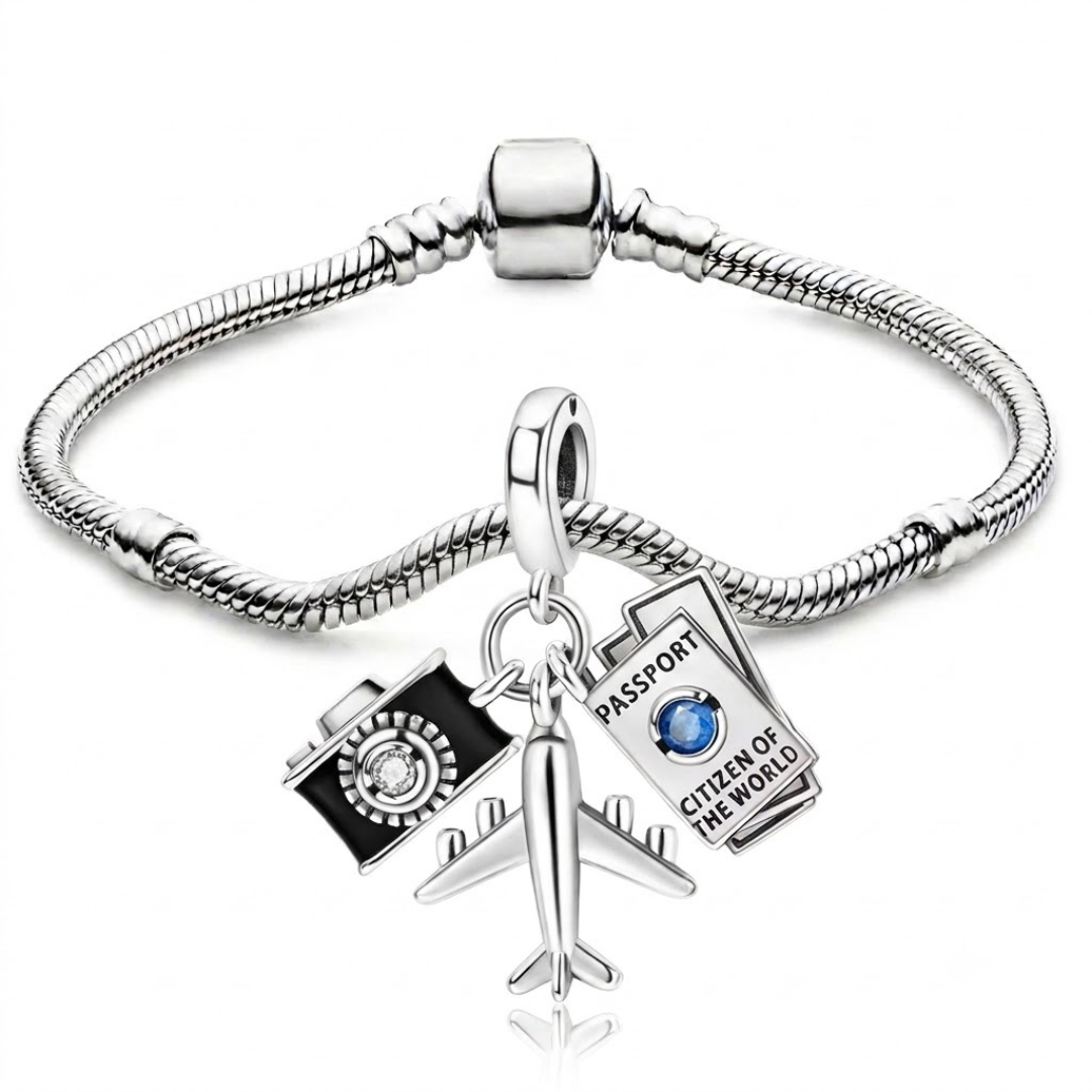 Charm Viaje Plata de Ley 925