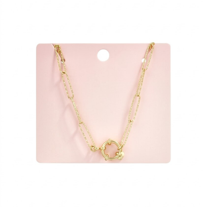 Collar/Pulsera desmontable cadena grande