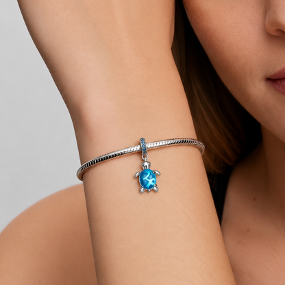Charm Tortuga Plata de Ley 925