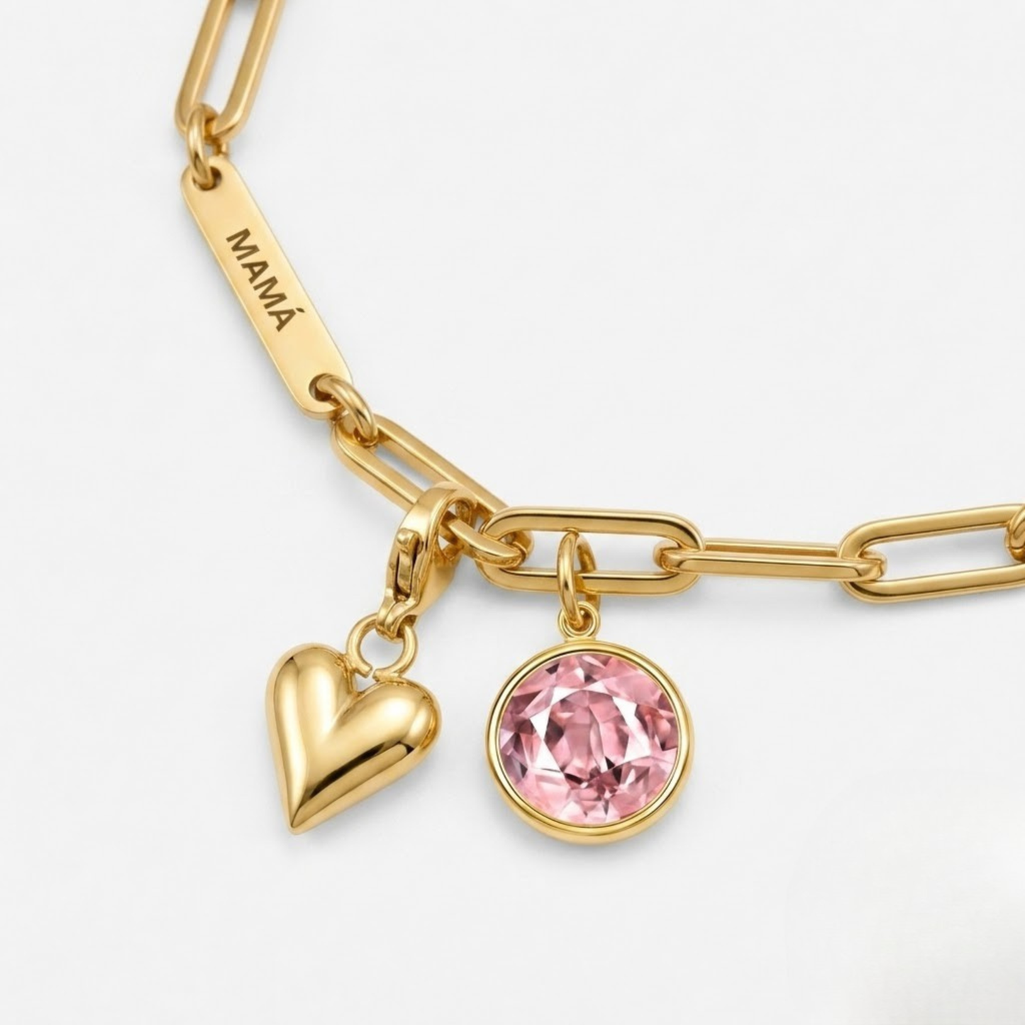Pulsera Charms con Grabado