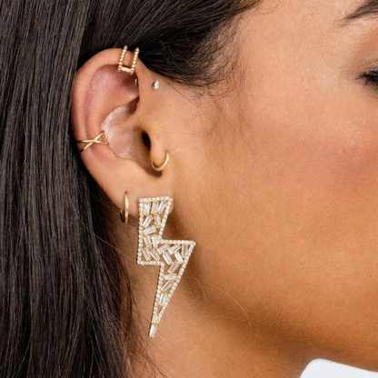Pendientes Rayo