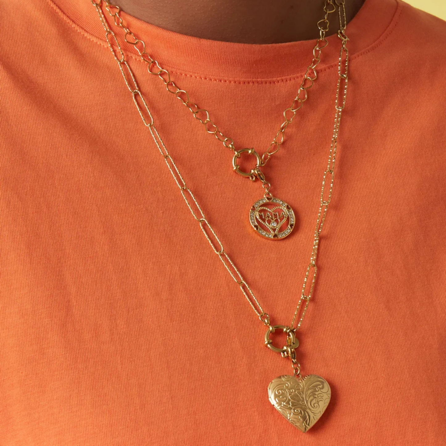 Collar/Pulsera desmontable cadena grande
