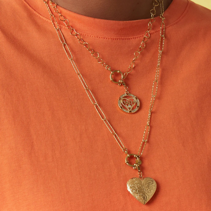 Collar/Pulsera desmontable cadena grande