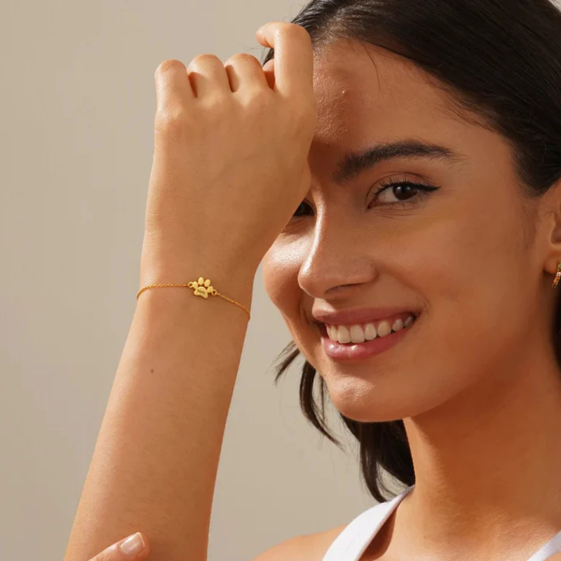 Pulsera Personalizada Huellas Eternas🐾