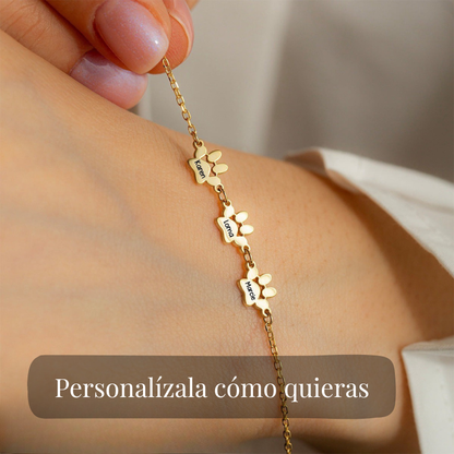 Pulsera Personalizada Huellas Eternas🐾