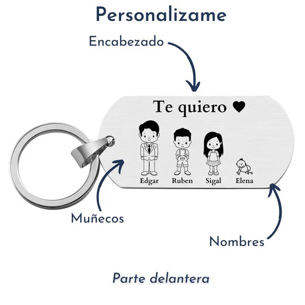Llavero Personalizado FAMILIA™