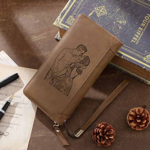 Cartera de Mujer Personalizada con foto y texto