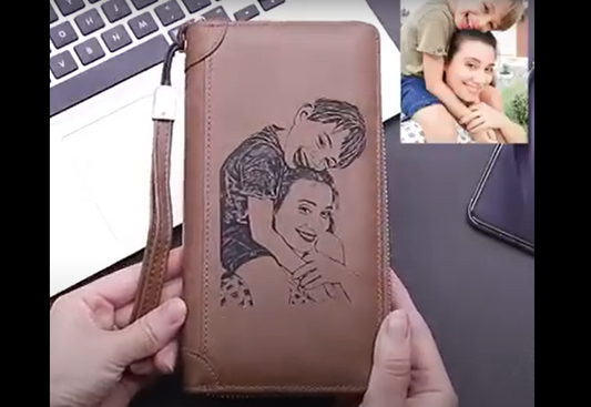 Cartera de Mujer Personalizada con foto y texto